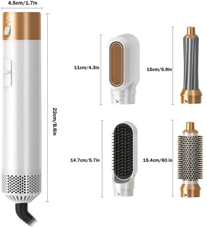 StyleFusion™ | Dernier Styler Professionnel 5-en-1 ✨ Aujourd'hui seulement : 50% de réduction ! ✨