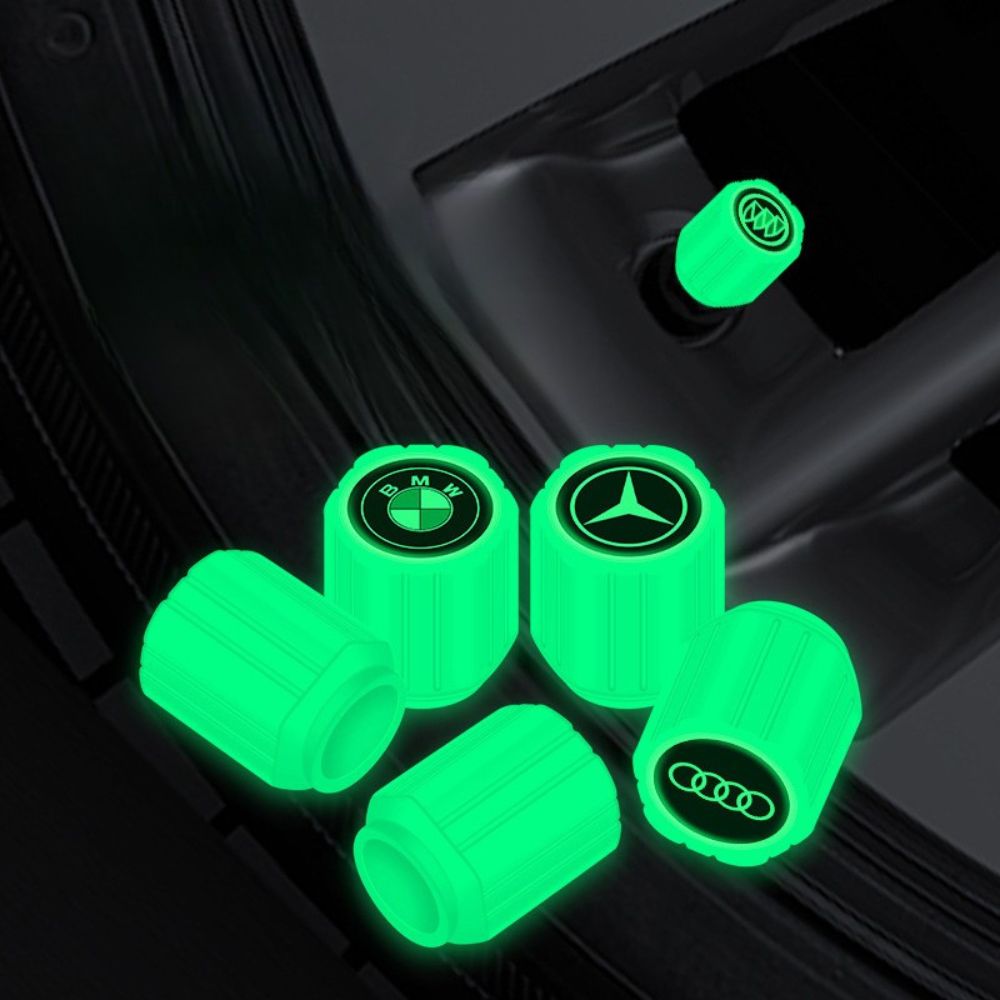 Brillionix™ Bouchons de Valve Lumineux — Éveillez Instantanément le Style et la Sécurité Nocturne de Votre Véhicule