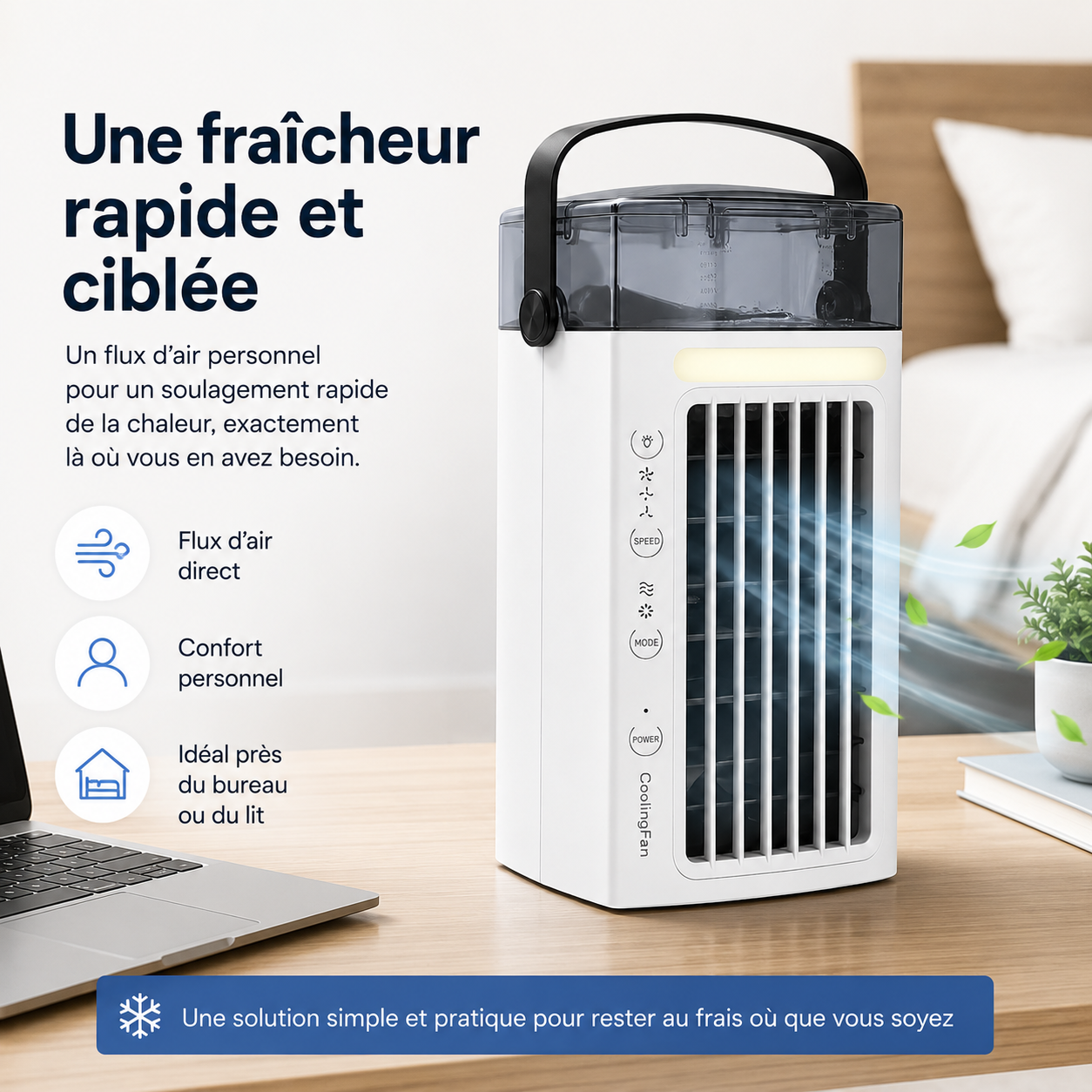 Climatiseur portable personnel