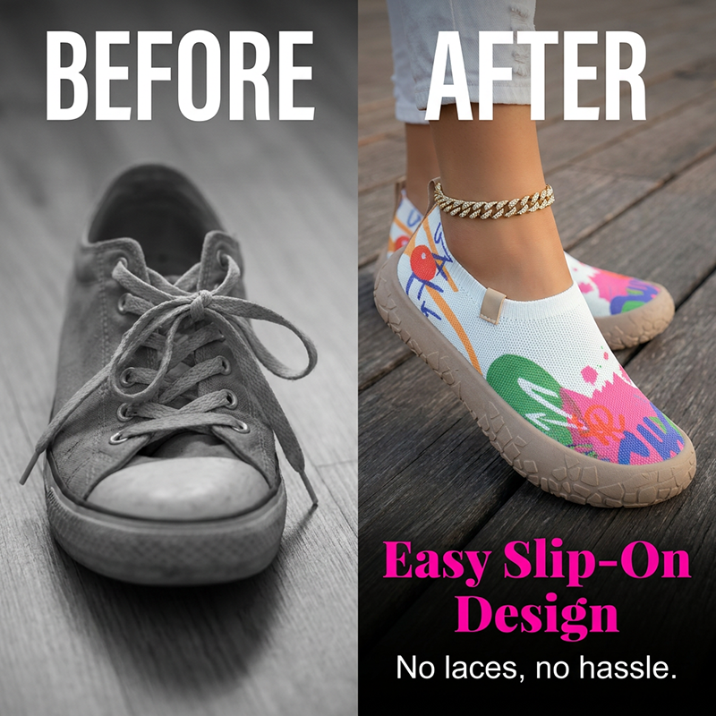 BreezeStep™ — Ressentez-vous frais, léger et énergisé du matin au soir