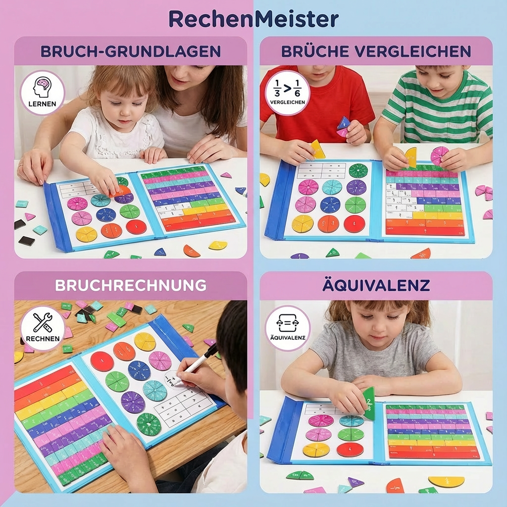 Jeu de Mathématiques Magnétiques RechenMeister