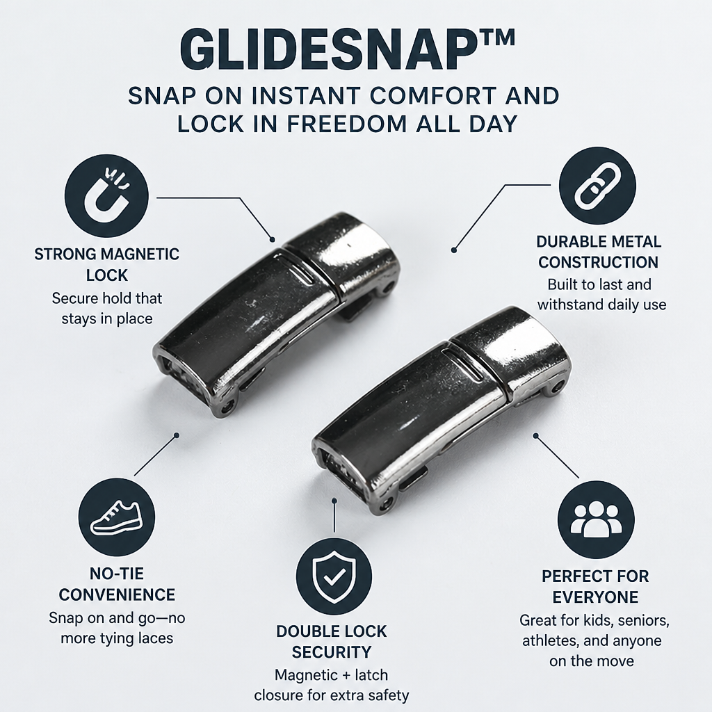 GlideSnap™ — Confort instantané et liberté tout au long de la journée