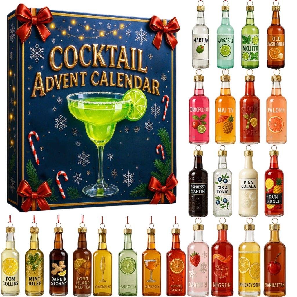 Calendrier de l'Avent Cocktailluxe | Calendrier de l'Avent Cocktail Festif 2025