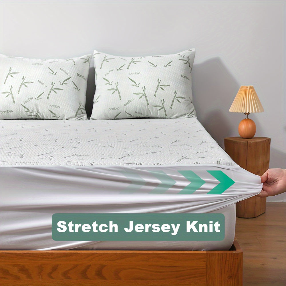 BambooCool Housse de Matelas – Respirante et Rafraîchissante pour Améliorer le Confort du Sommeil