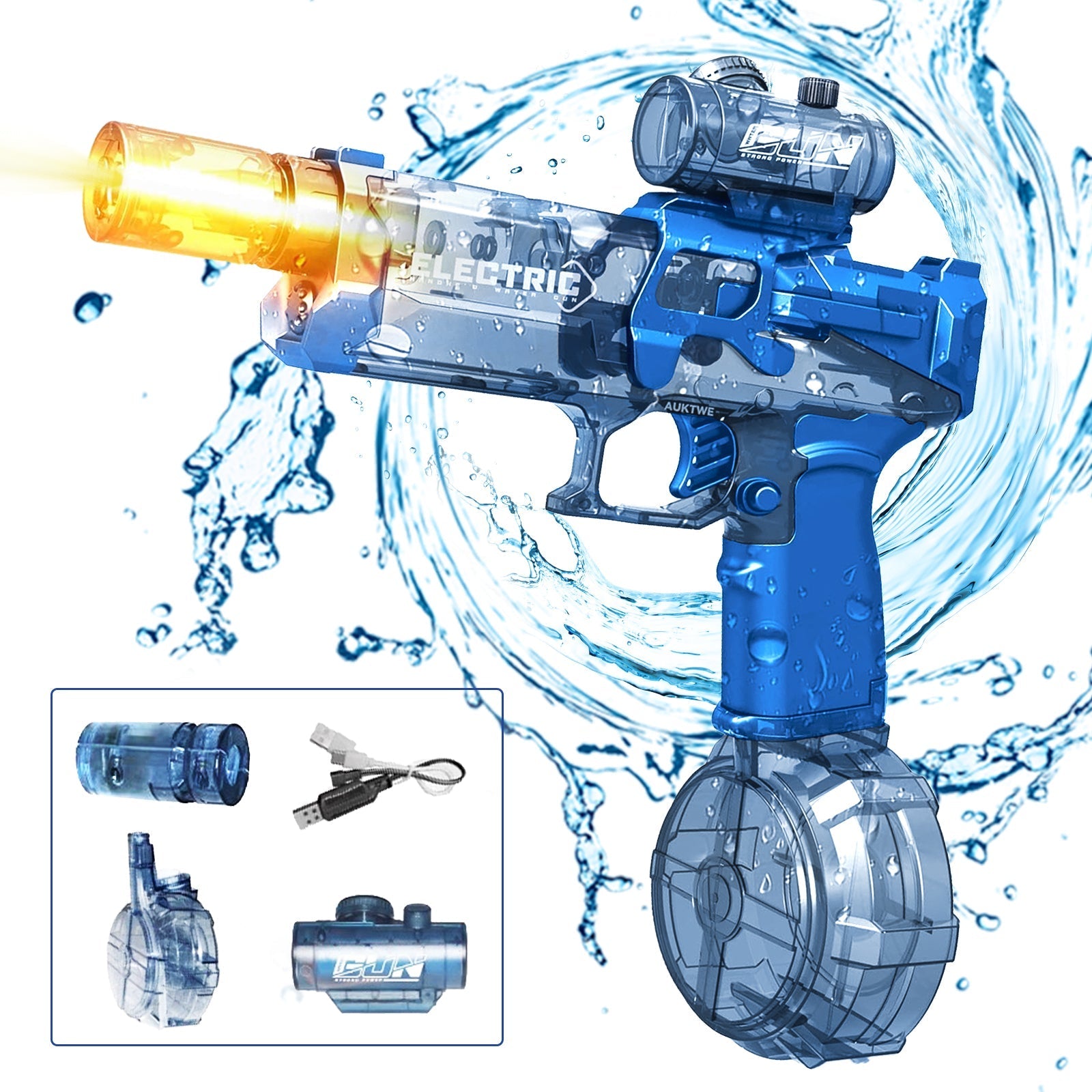 Pistolet YoPoll Haute Capacité pour Jouet de Natation à la Plage