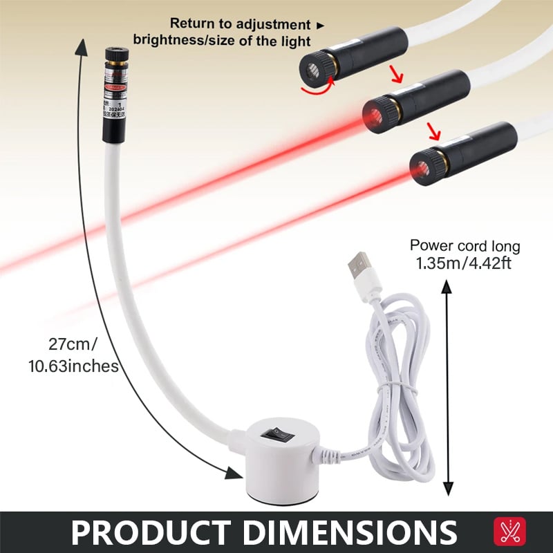 🔥VENTE DE NOUVEL AN - Laser de Positionnement Magnétique pour Machine à Coudre