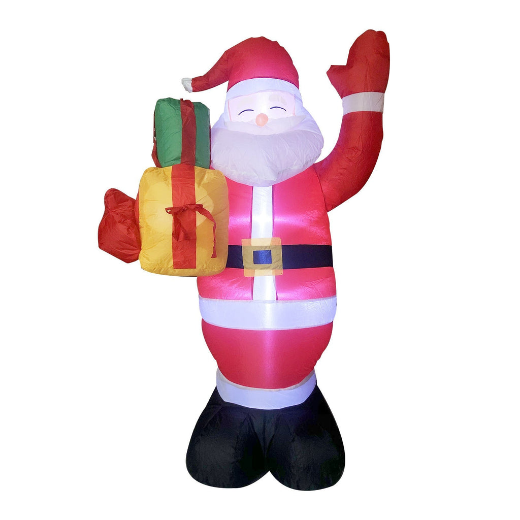 Décoration de Noël LED Gonflable – Bonhomme de Neige Lumineux pour l'Extérieur