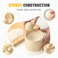 Fabricant de Raviolis | Presse à Pâte en Bois | Surface Antiadhésive | DumpliForm