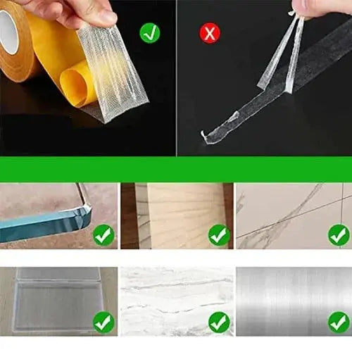 Ruban Transparent Super Adhésif - Résistant