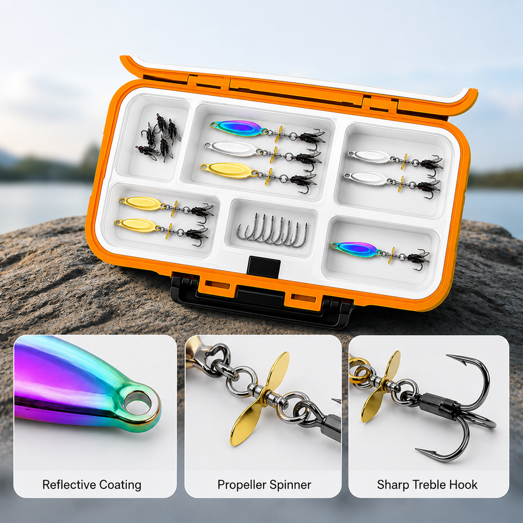 AquaSpin™ — Commandez les Poissons Comme Jamais Avec une Action Hypnotique et des Frappe Vibrantes