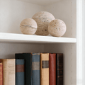 Pièce décorative en marbre travertin sculptée à la main