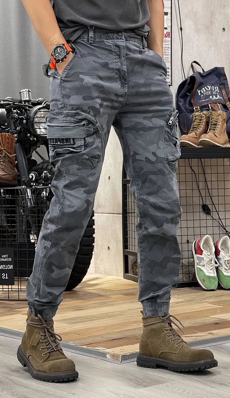 Strider™ Cargo | Jean cargo slim fit usé | 50% DE REMISE