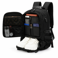 Sac à dos anti-vol USB pour ordinateur portable extensible de 60L