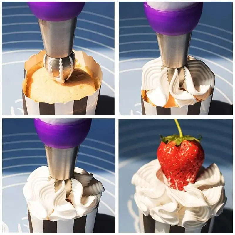 BloomCraft™ — Transformez Chaque Gâteau en un Chef-d'Œuvre Floral Éblouissant Instantanément