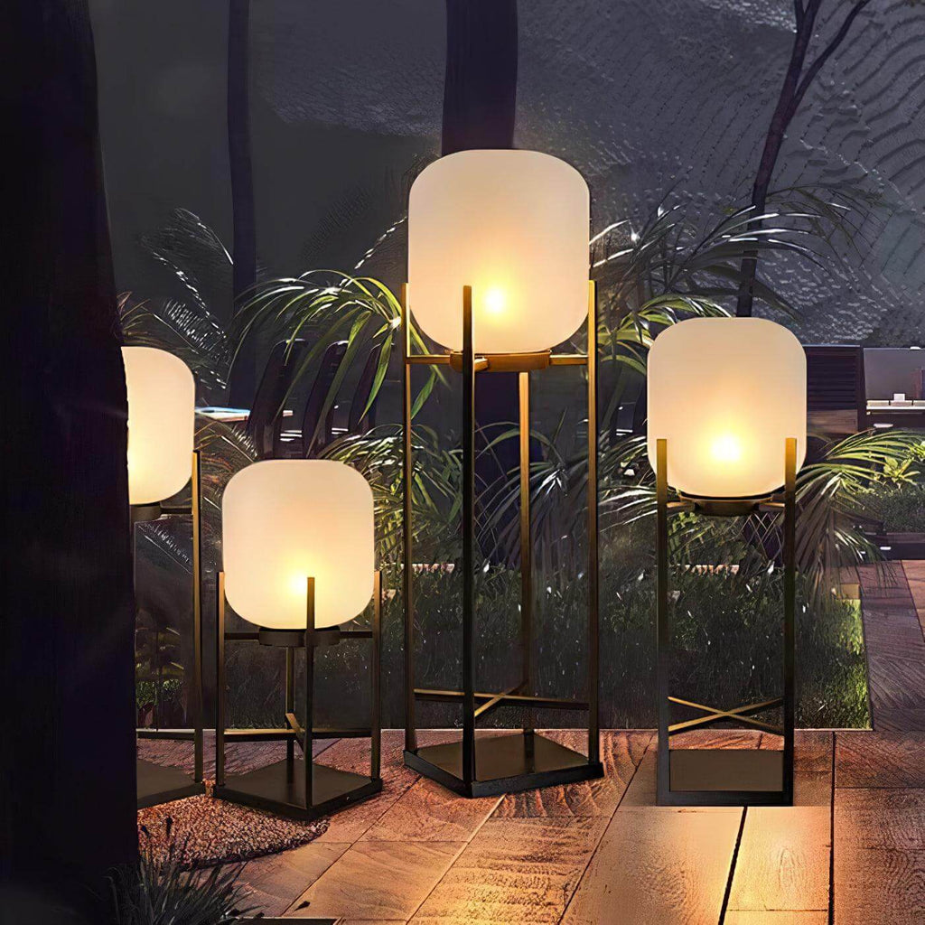 Lampe Solaire de Sol pour Extérieur – Éclairage Ambiant Durable pour Jardin et Terrasse