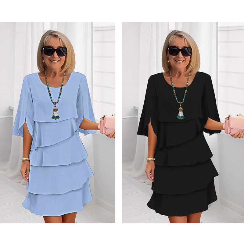 Robe AriaLuxe™ — Bougez librement, ayez un look éblouissant toute la journée
