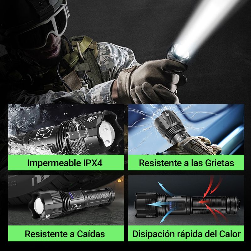 BlazeLight™ — Dominez la Nuit avec une Illumination Imparable et Tranchante