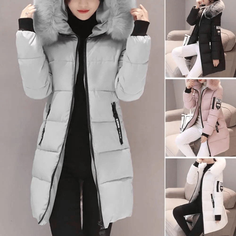 Manteau Puffer Coupe-Vent pour Femmes