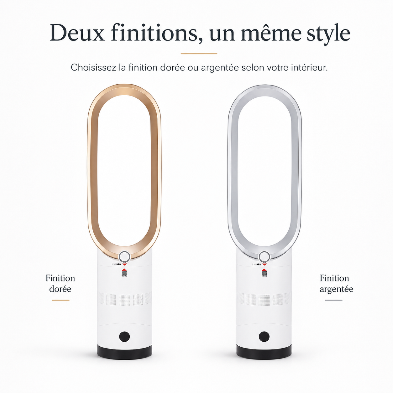 BreezeNova Refroidisseur d'Air 3-en-1 avec Purificateur et Oscillation