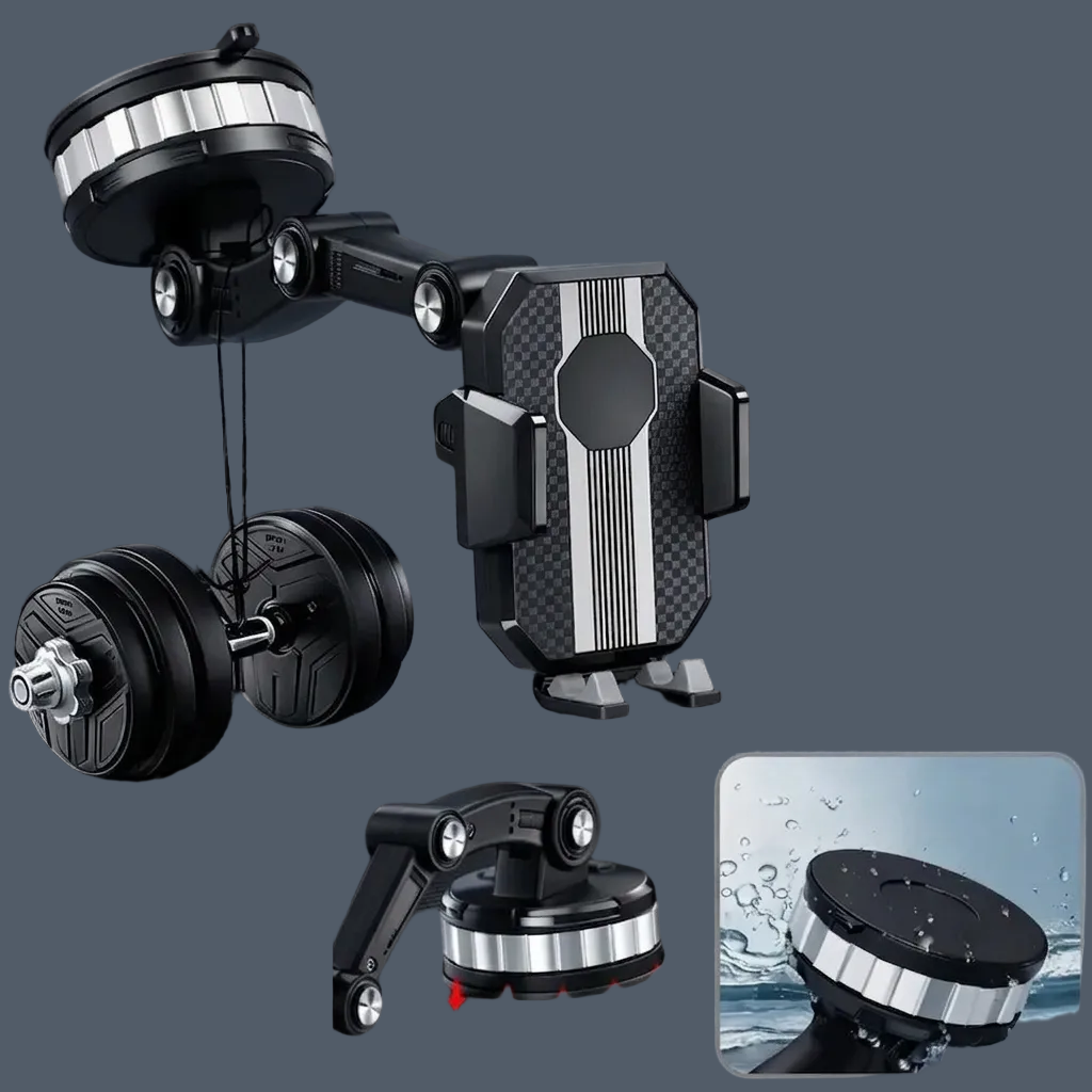 Support Téléphone Magnétique pour Voiture Fixation Réglable
