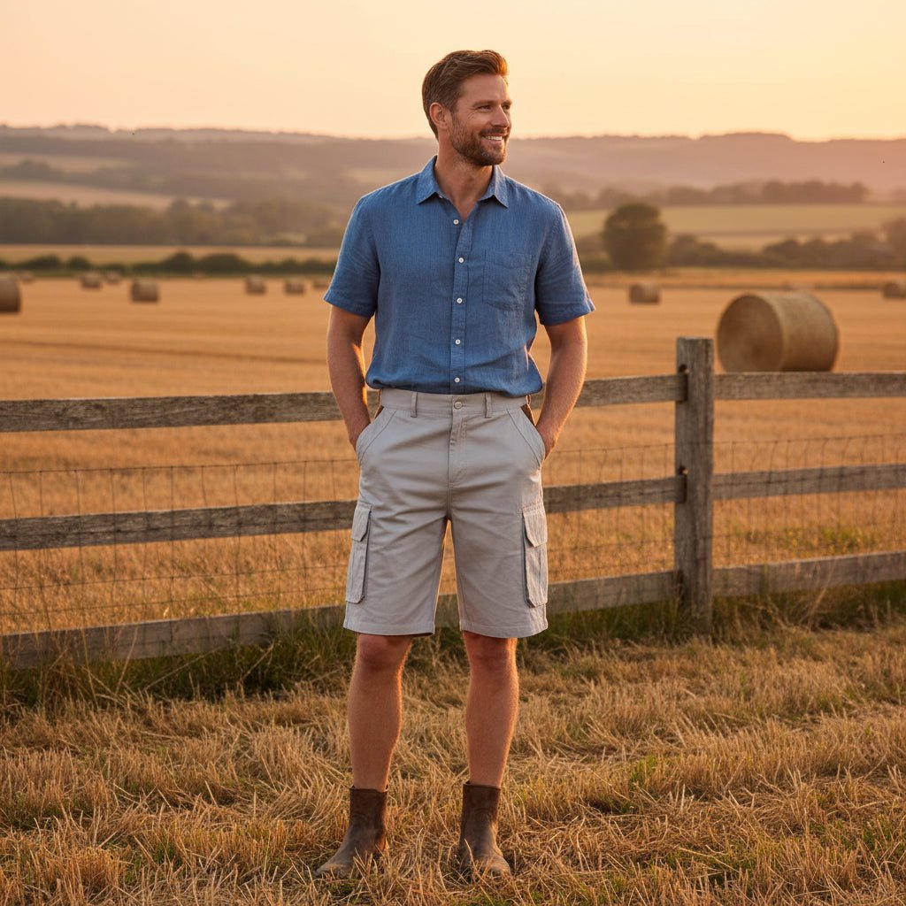 MAVERICK Shorts – Shorts cargo confortables avec de nombreuses poches pour hommes