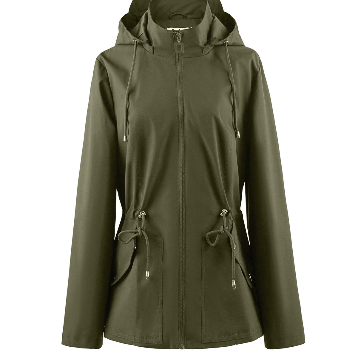 Veste Femme Imperméable avec Capuche – Veste de Pluie Coupe-Vent