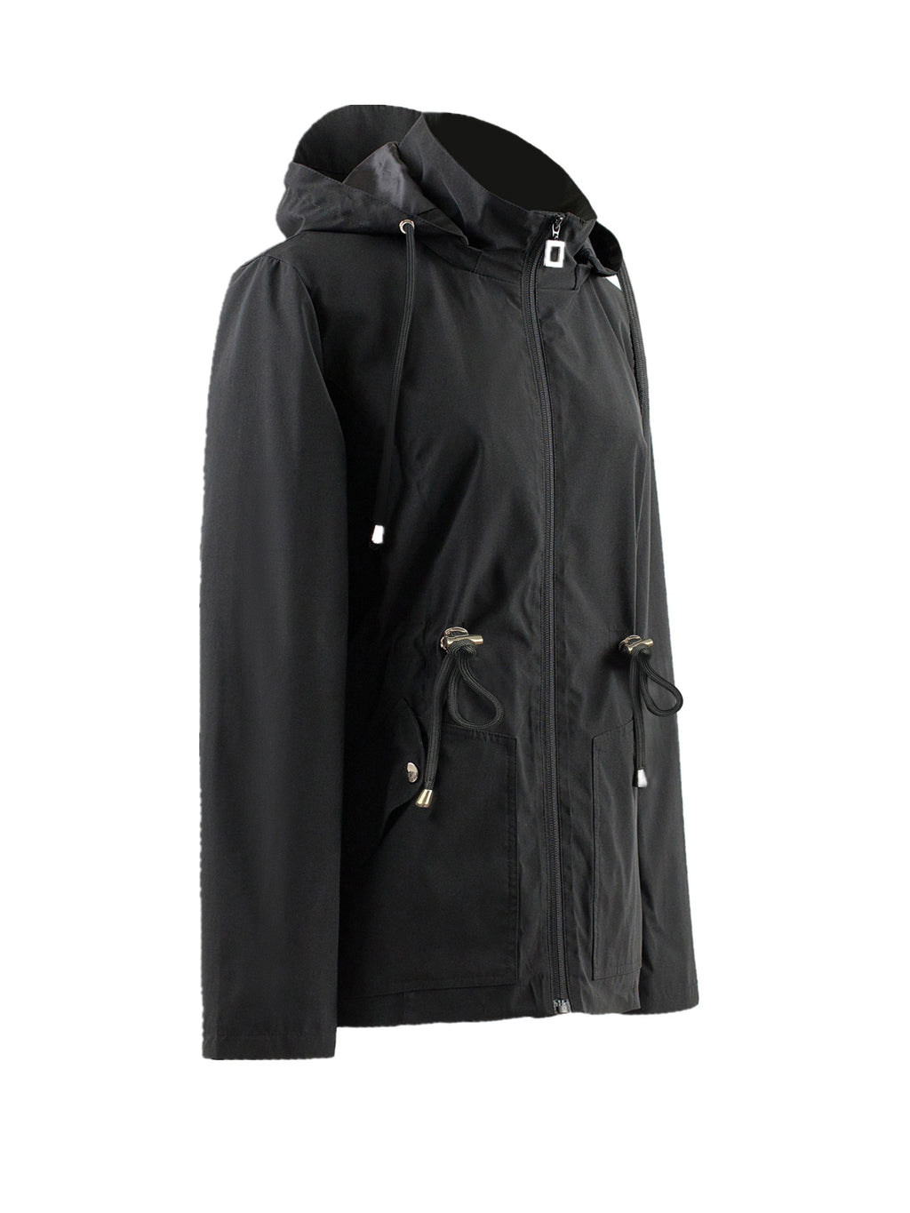 Veste Femme Imperméable avec Capuche – Veste de Pluie Coupe-Vent