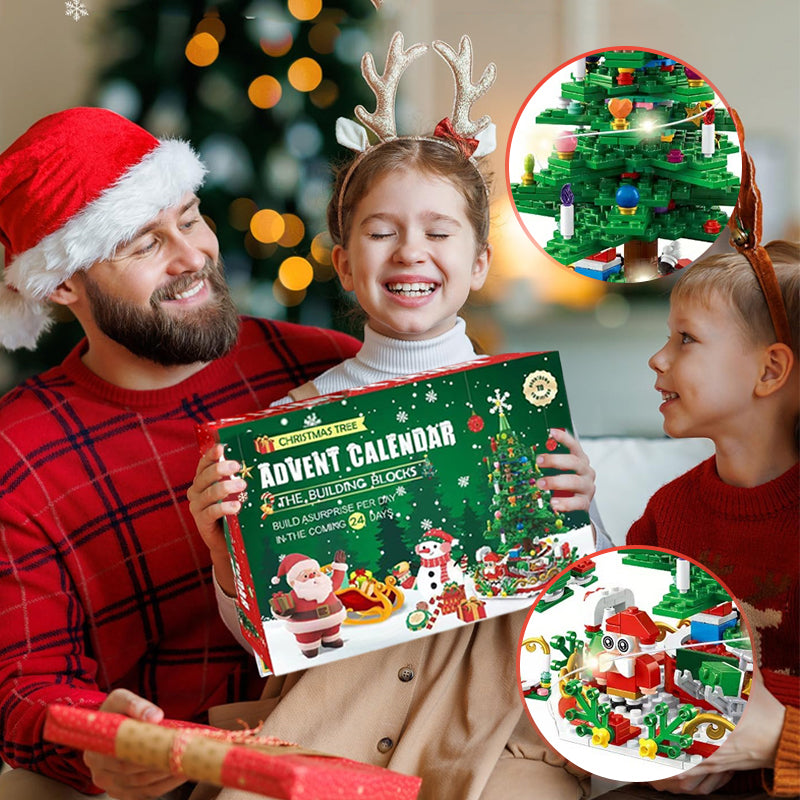 Calendrier de l'Avent Arbre de Noël 2026 – Kit à faire soi-même pour décoration de Noël