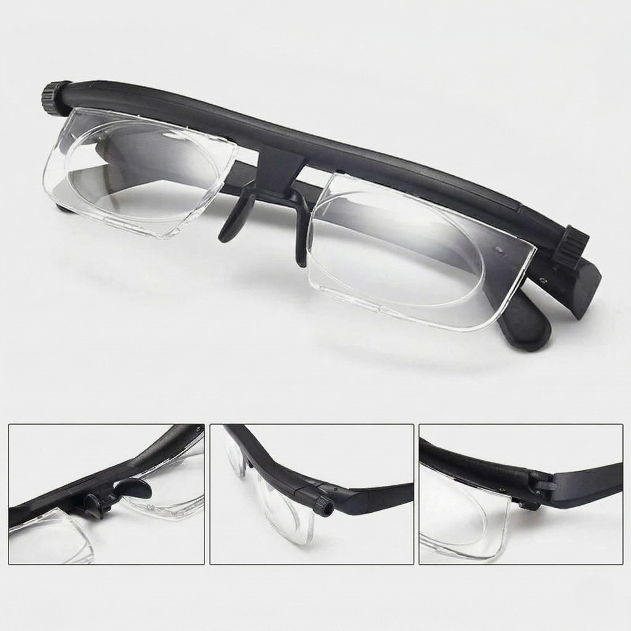 Lunettes de Lecture Réglables avec Mise au Point Variable Lentilles Adaptatives Unisexe