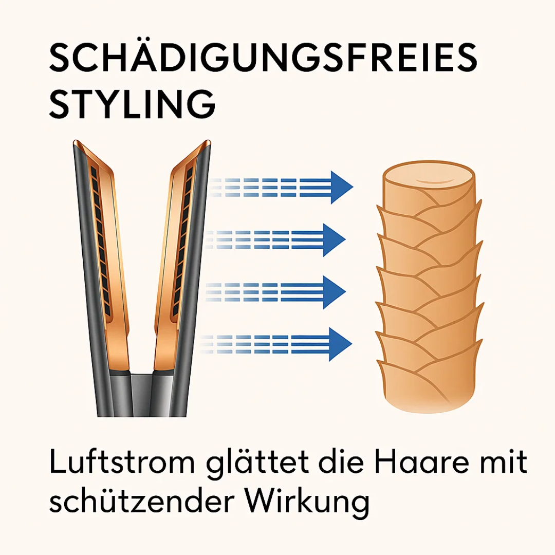 Sèche-Cheveux et Lisseur à Double Fonction | SleekStyle Pro