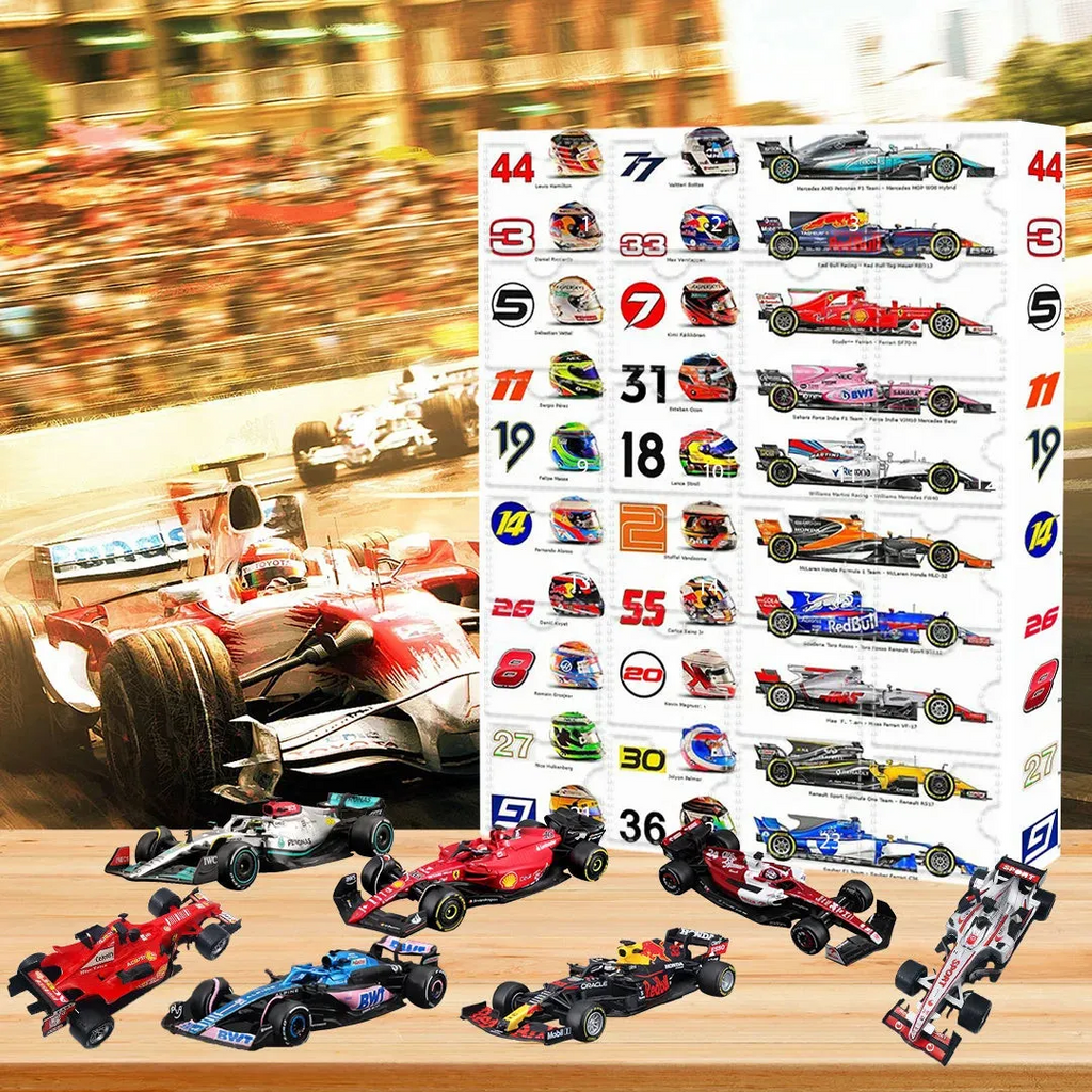 Calendrier de l'Avent Formule 1 2026 – 24 Jours d'Objets de Collection