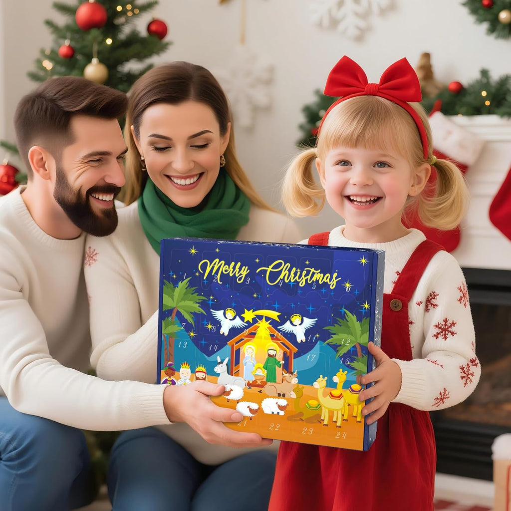 Calendrier de l'Avent FaithfulJoy | Un calendrier créatif avec des éléments à construire