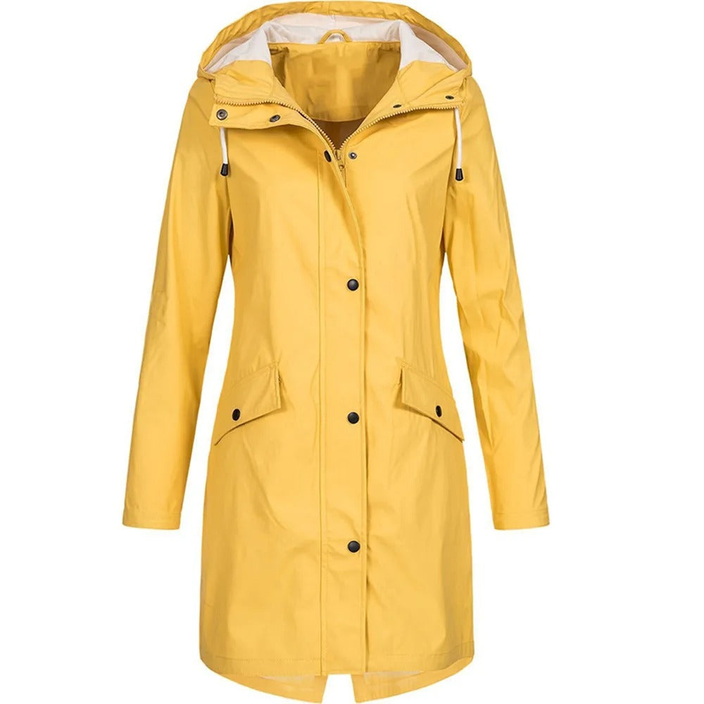 Veste de Pluie Femme avec Capuche – Protection Légère contre la Pluie