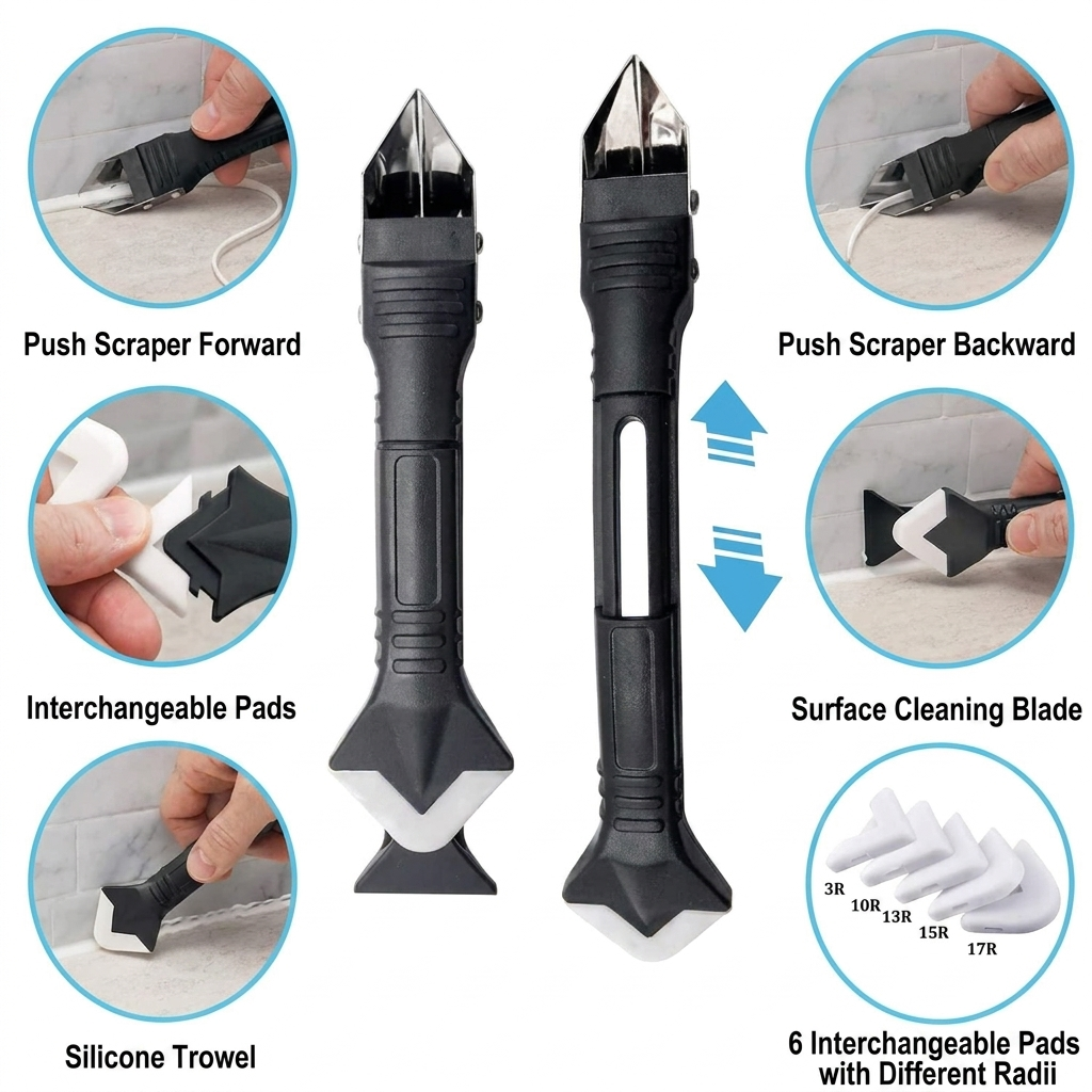 SealMaster™ — Précision sans effort pour des lignes de mastic parfaites, de niveau professionnel, à chaque fois