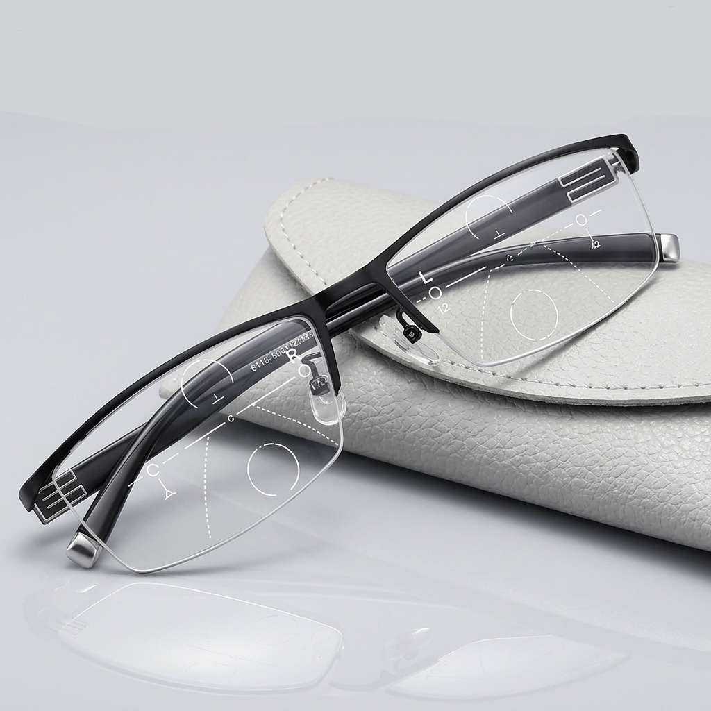 Lunettes Progressives Intelligentes pour Vision Claire Design Léger