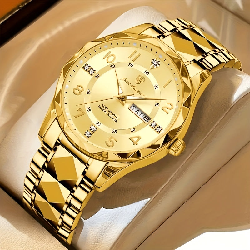 Montre de sport multifonctionnelle étanche pour hommes - Titane