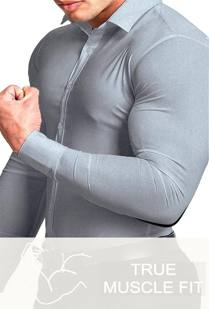 Chemise Slim-Fit pour Hommes pour le Printemps 2026 – Anti-Froissement – David