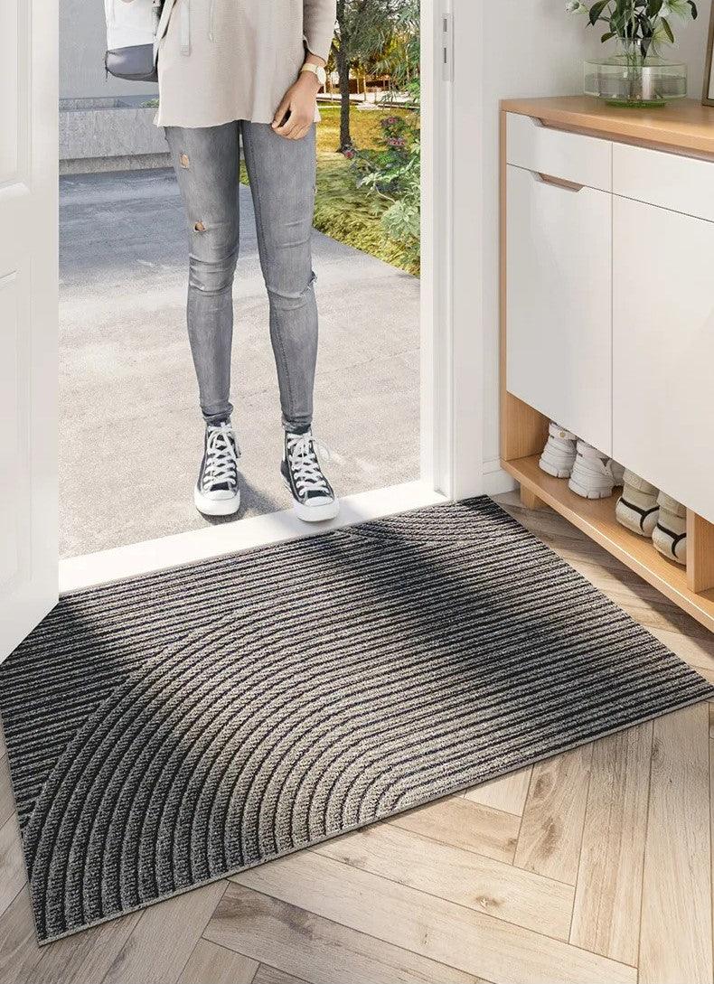 Tapis de Porte Antidérapant Résistant pour Usage Intérieur/Extérieur