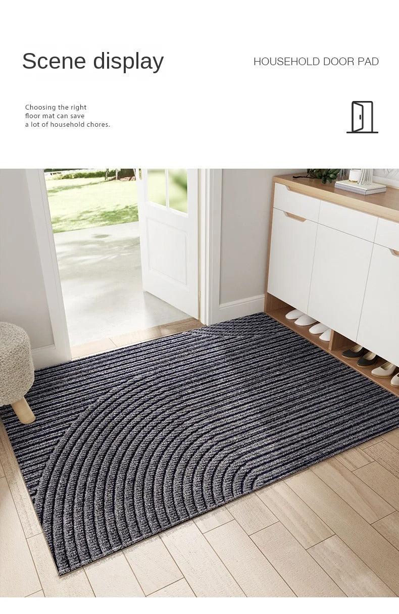 Tapis de Porte Antidérapant Résistant pour Usage Intérieur/Extérieur