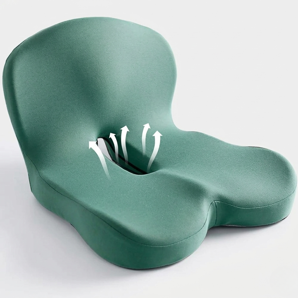Coussin d’Assise en Mousse à Mémoire de Forme pour Confort et Posture