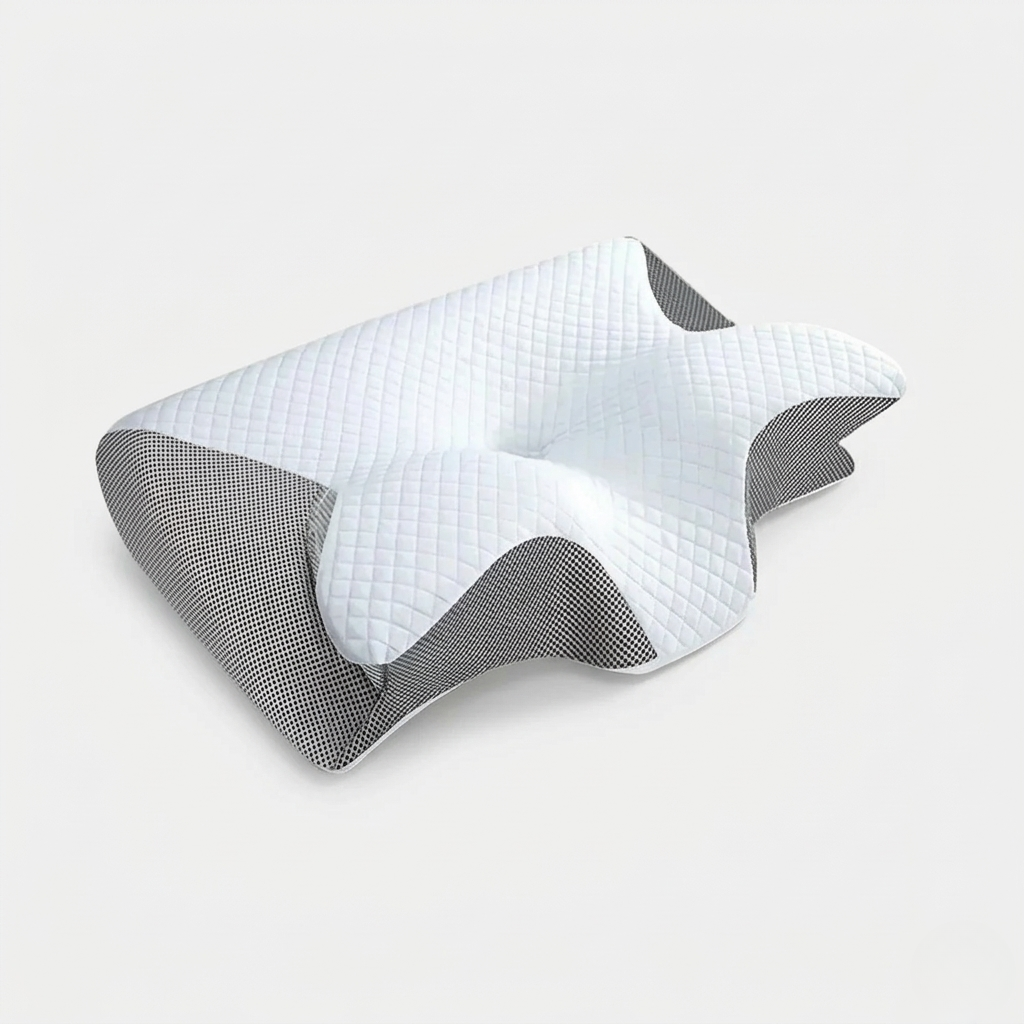 Coussin Orthopédique en Mousse à Mémoire Réglable Support Cervical