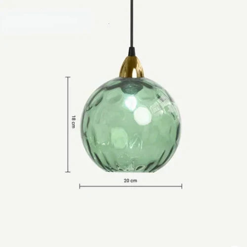 LumiSphere - Suspension en verre