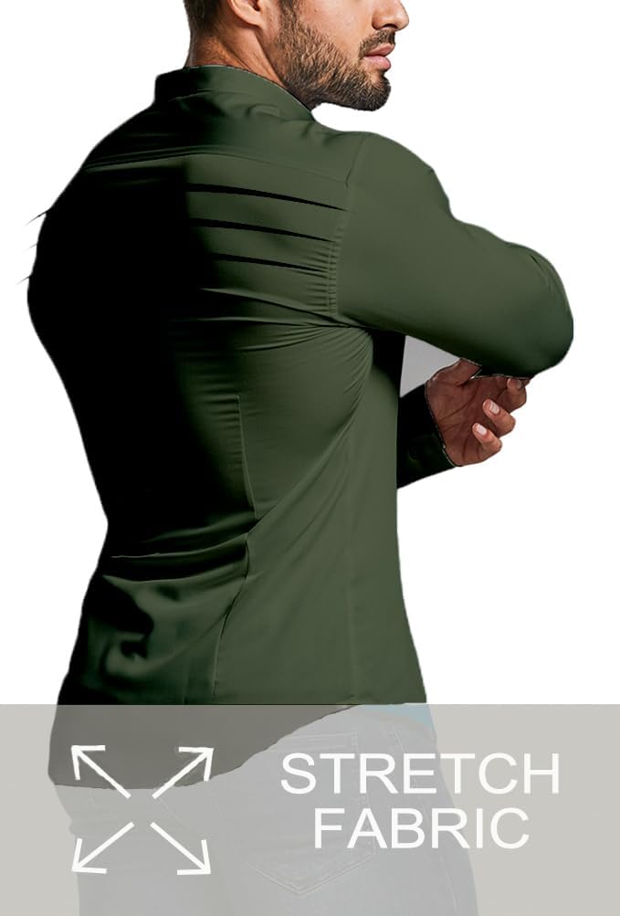 Chemise Slim-Fit pour Hommes pour le Printemps 2026 – Anti-Froissement – David