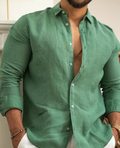 Chemise en lin pour hommes - Arlo, Collection Automne 2025
