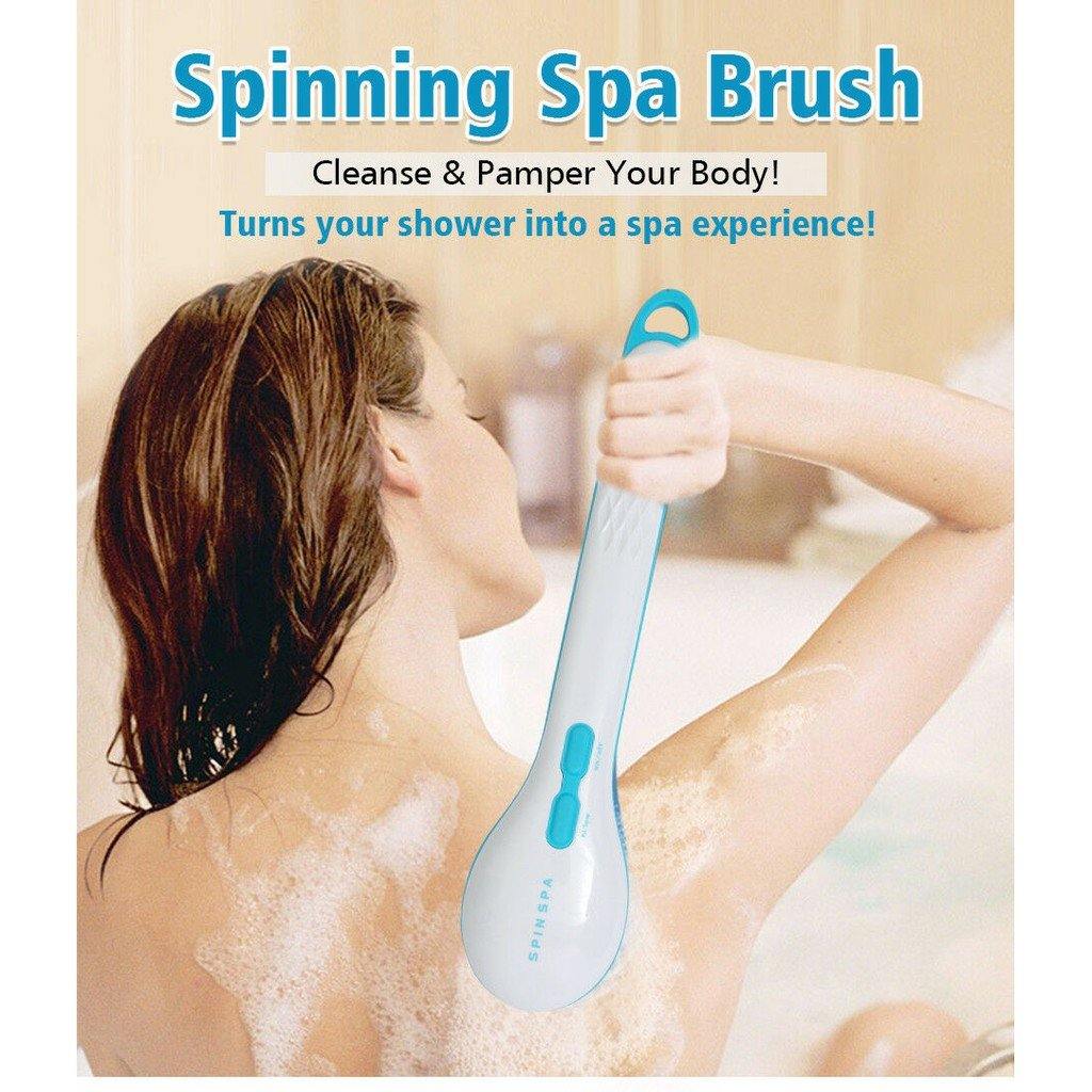 Brosse de Douche Électrique 5 en 1 pour Nettoyage et Massage