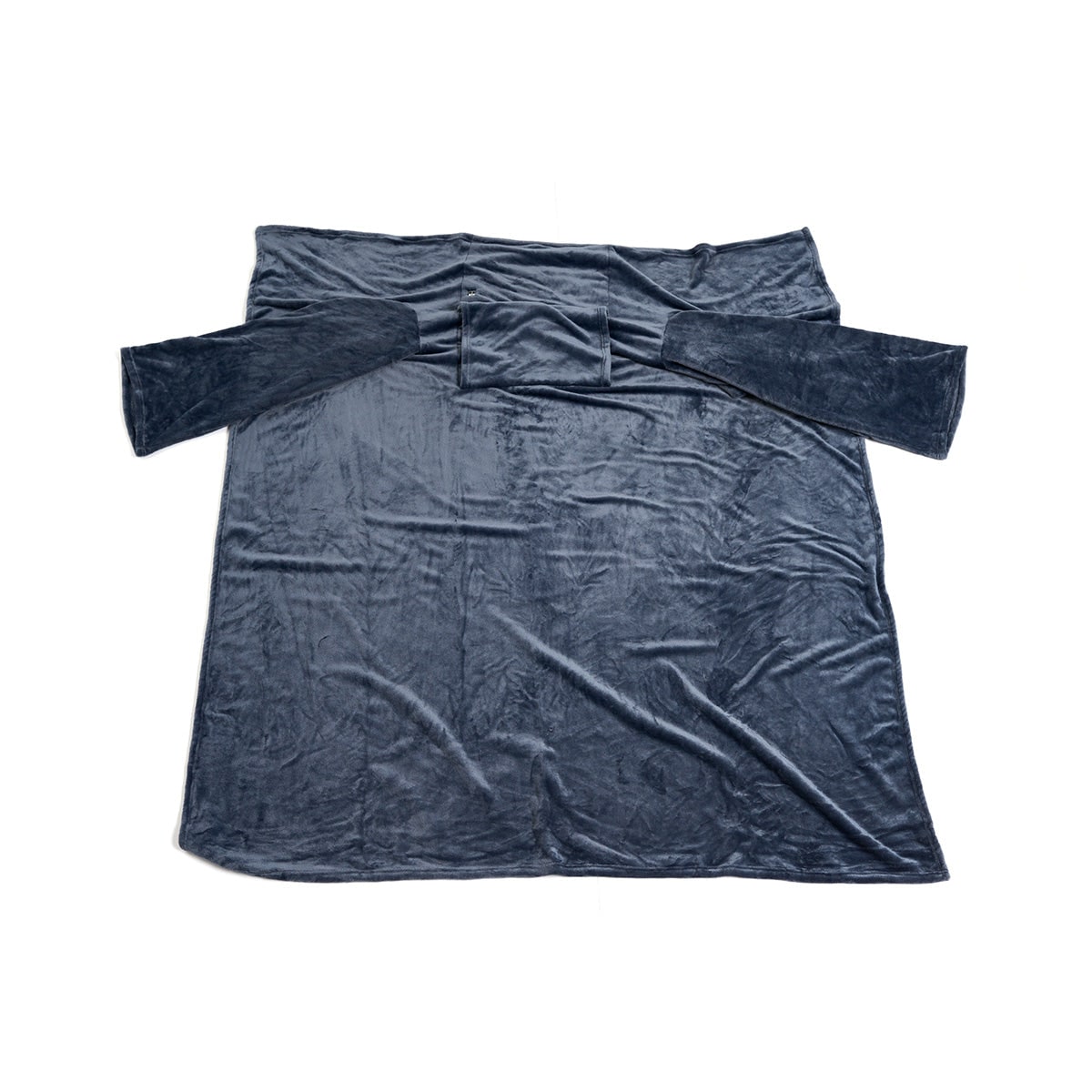 Couverture Électrique avec Manches et Chauffage de Poitrine – Plaid en Fleece Oversize pour le Canapé