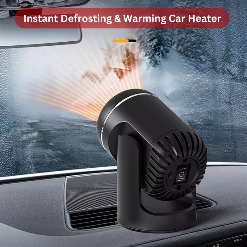 Chauffage de voiture 12V – Chauffage portable avec rotation à 360° et sécurité