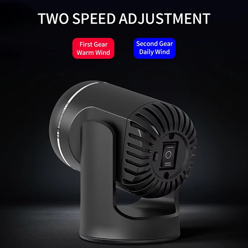 Chauffage de voiture 12V – Chauffage portable avec rotation à 360° et sécurité