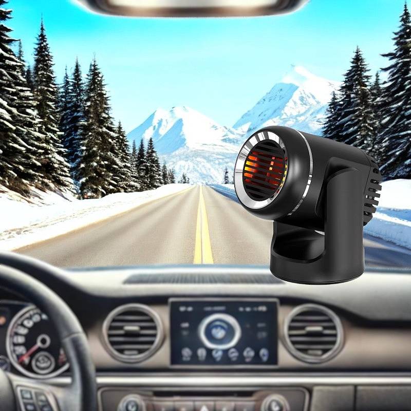 Chauffage de voiture 12V – Chauffage portable avec rotation à 360° et sécurité
