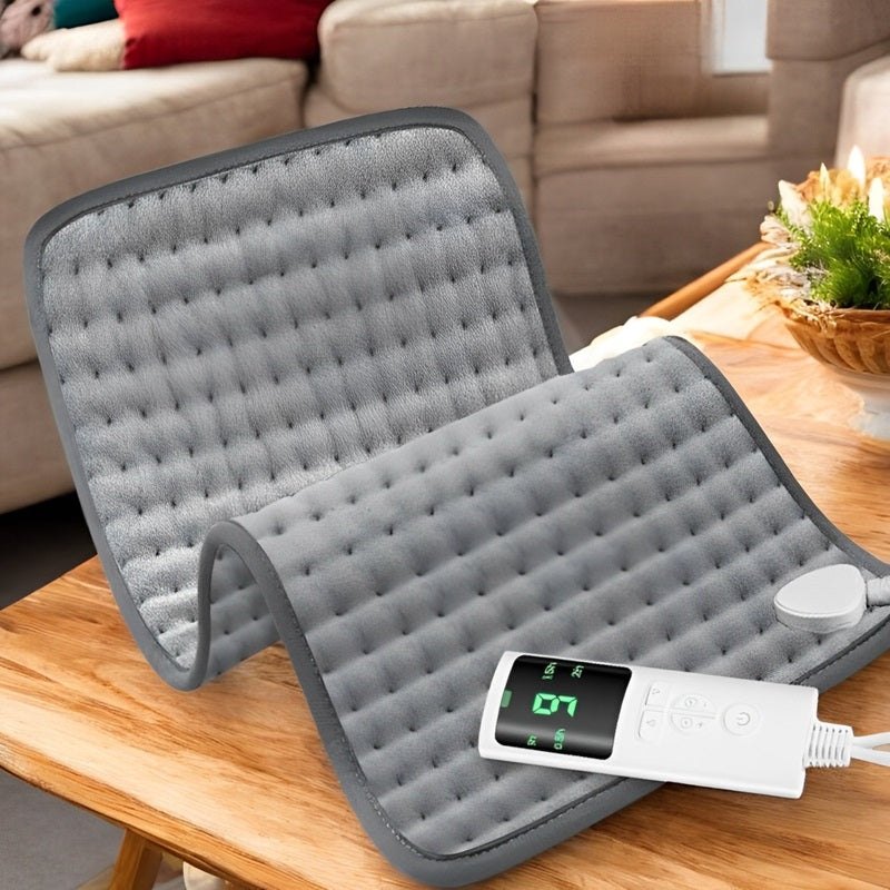 Coussin Chauffant Électrique avec Minuterie – Température Réglable